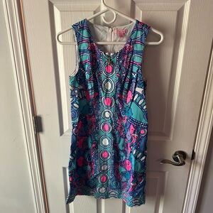 🩷Lilly Pulitzer Vibrant Sleeveless Dress🩷